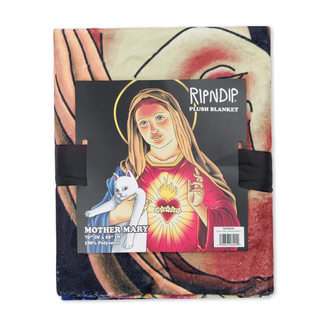 MOTHER  MARY    BLANKET  (BLACK)