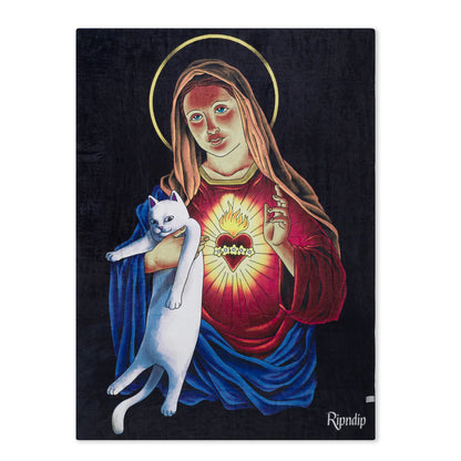 MOTHER  MARY    BLANKET  (BLACK)