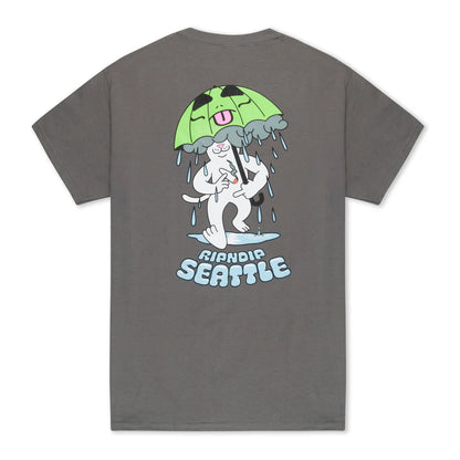 RAINY DAY SEATTLE TEE (CHARCOAL)