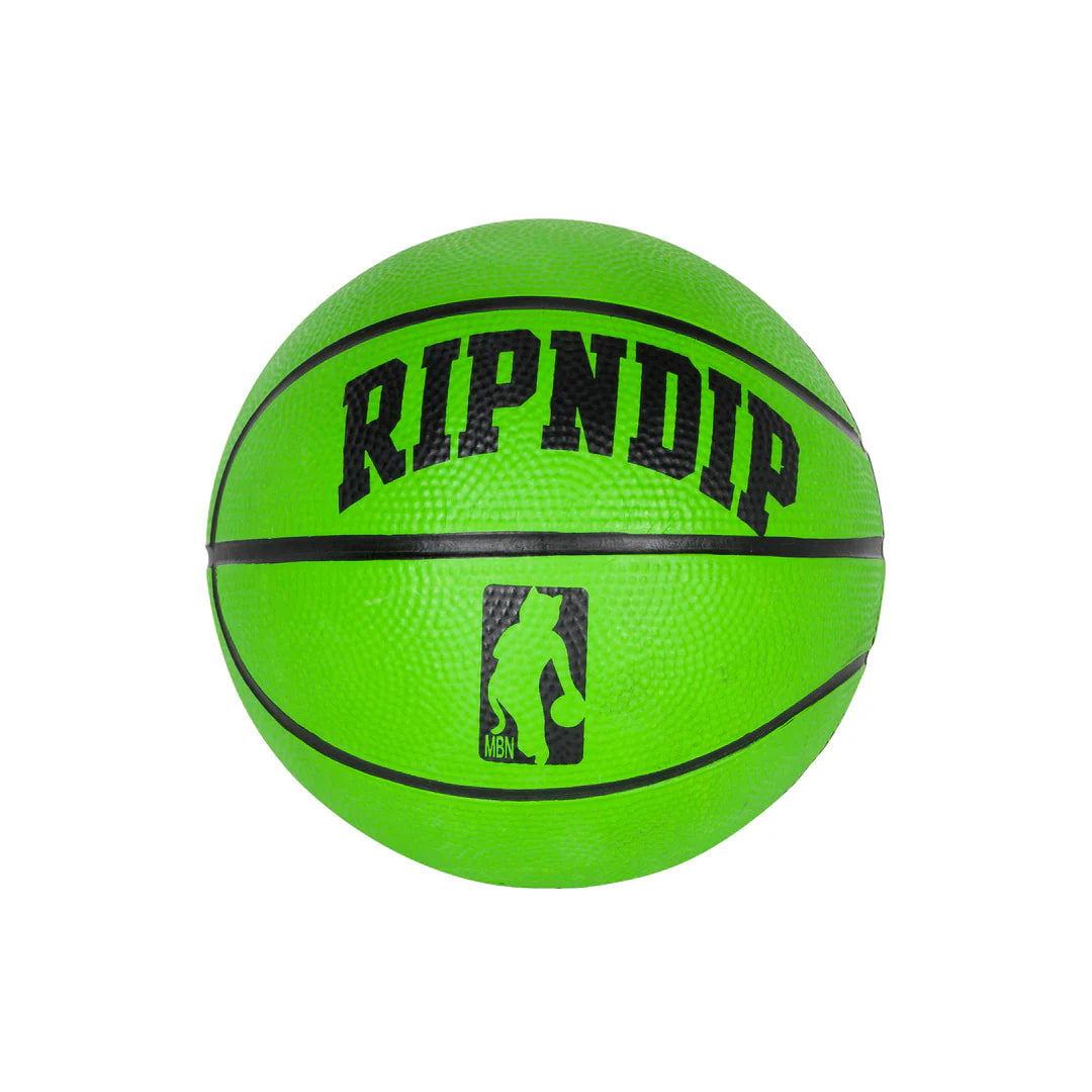 PEEKING ALIEN HANGING BASKETBALL SET (BLACK/BLUE)