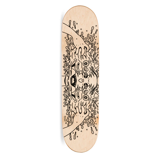 Skull Face Jerm Board (Black)