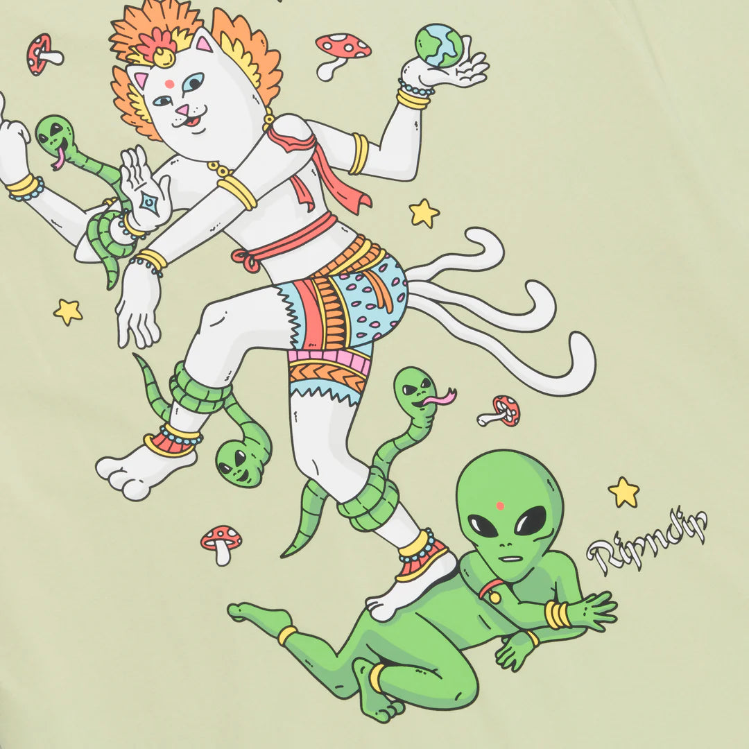 Alien Whisperer Tee (Light Moss)