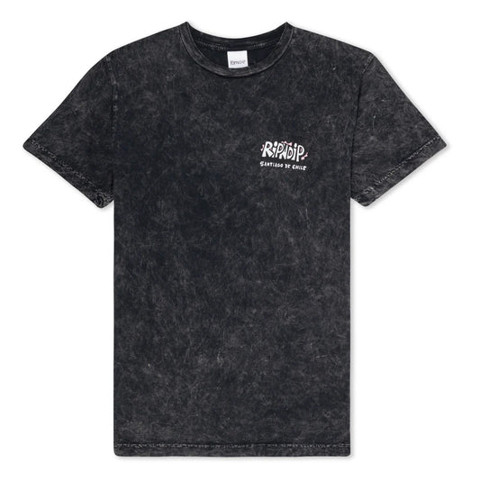 NERM IN CHILE TEE (BLACK MINERAL WASH)