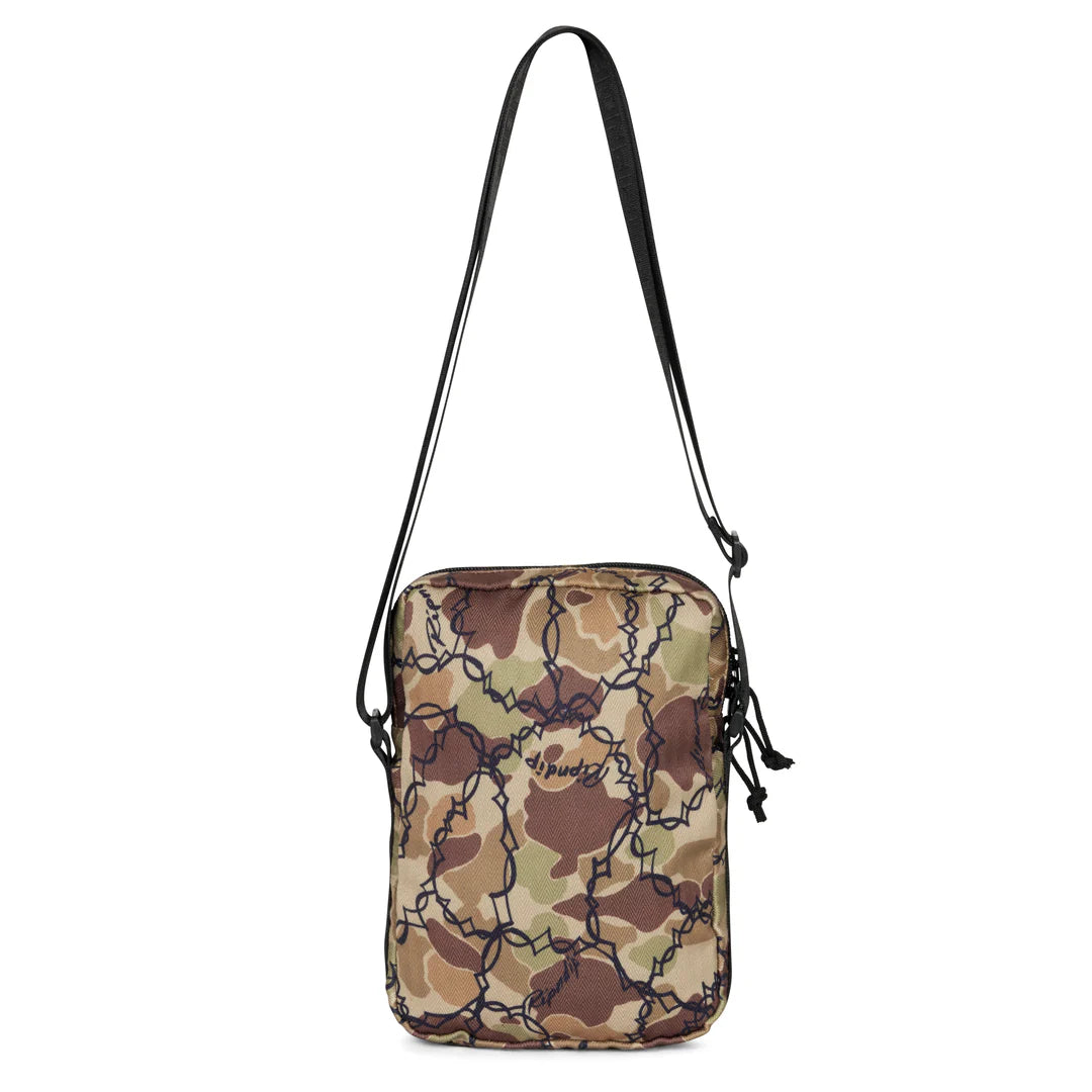 Wired Cross Body Bag (Tan Camo)
