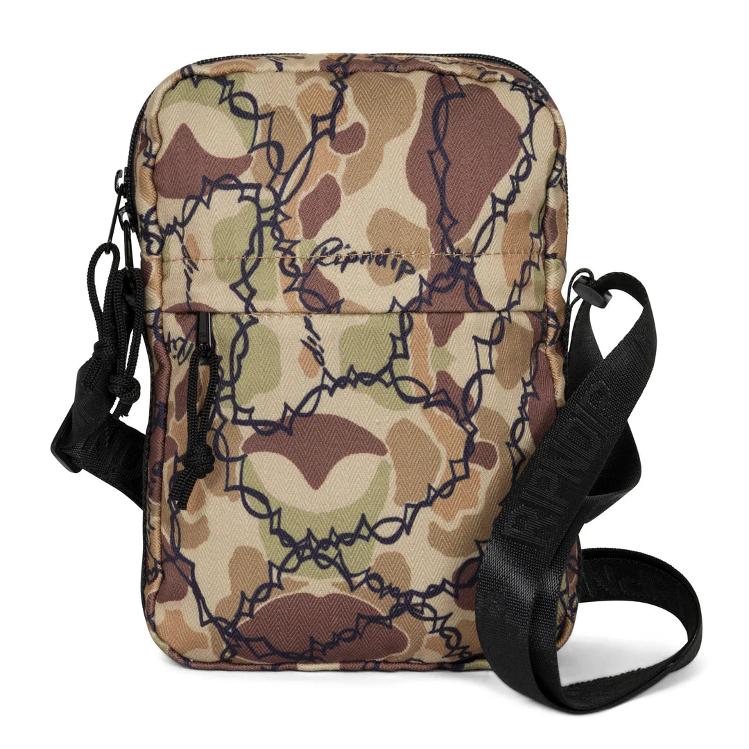 Wired Cross Body Bag (Tan Camo)