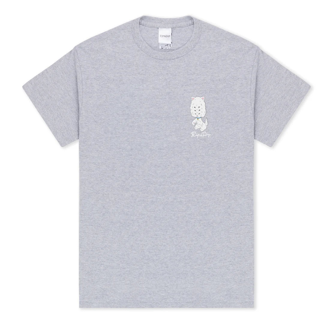 BIG HEAD TEE (ASH HEATHER)