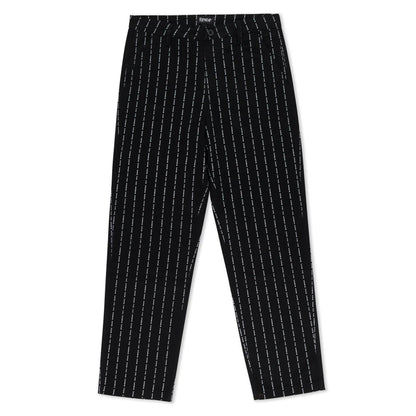 LOVE ALL TWILL PANTS (BLACK)