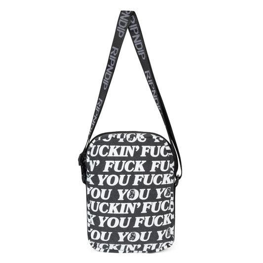 FUCKIN FUCK CROSSBODY BAG (BLACK)