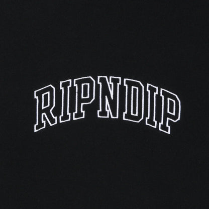 TEAM SPIRIT CROPPED HOODIE (BLACK)