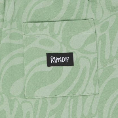 WILSHIRE WOMENS SWEATSHORTS (PINE)