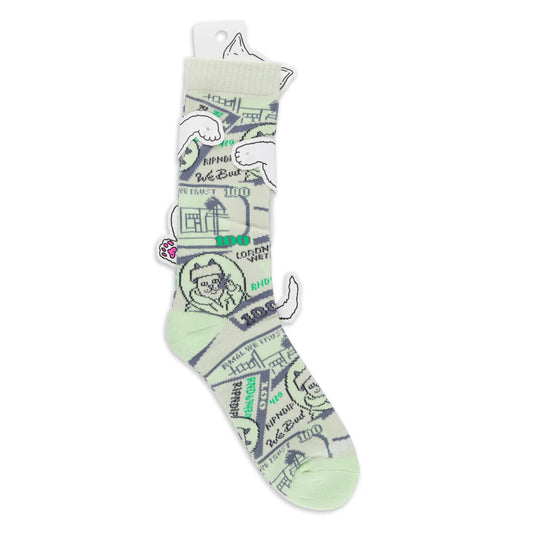 MONEYBAG SOCKS (OLIVE)