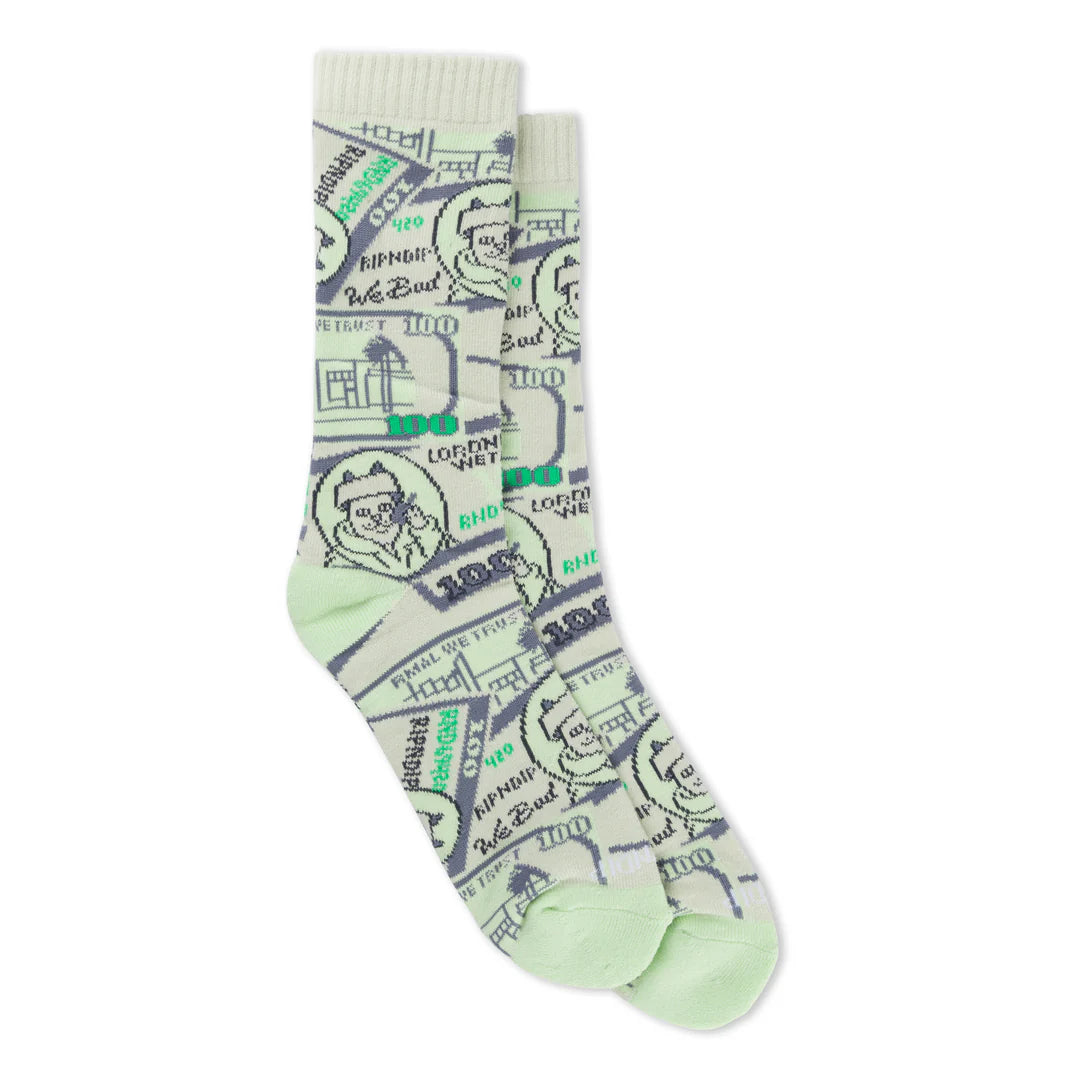 MONEYBAG SOCKS (OLIVE)
