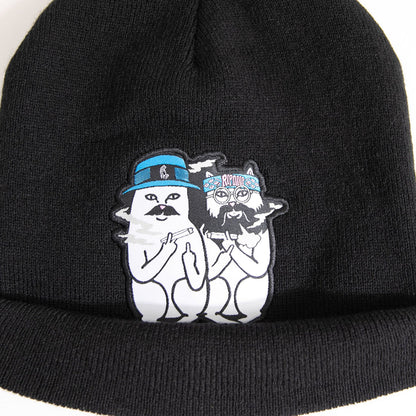 CHEECH AND NERM BEANIE (BLACK)