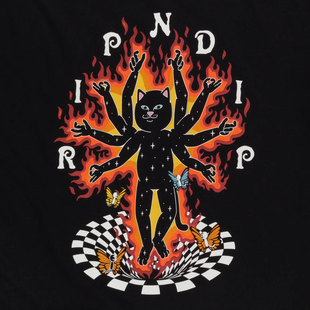 ILLUSION  JERM   TEE (BLACK)