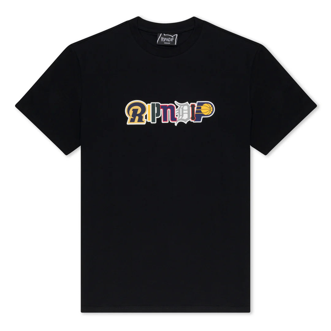 FAN  FAVE  TEE  (BLACK)
