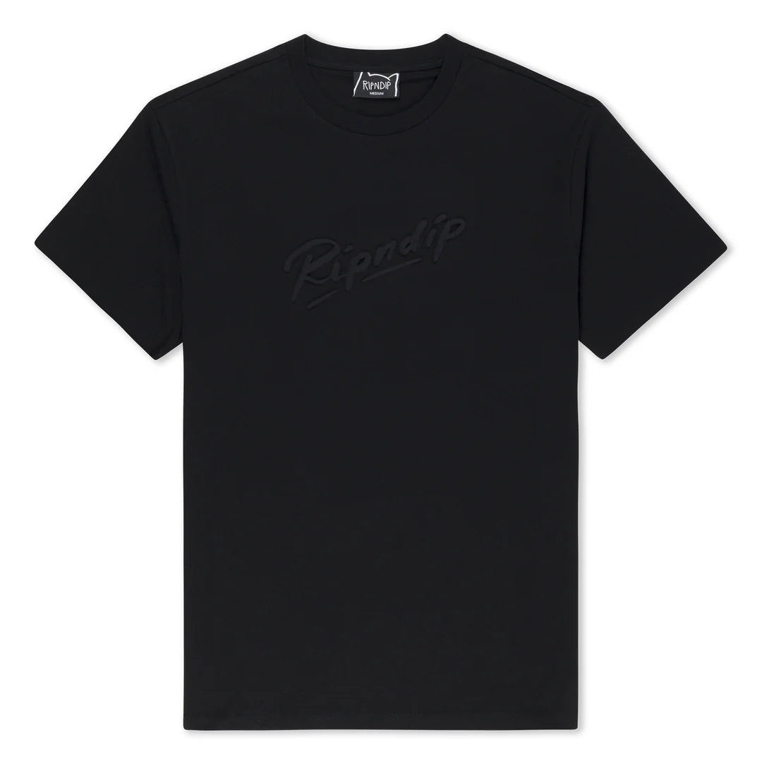AUTOGRAPH  TEE  (BLACK)