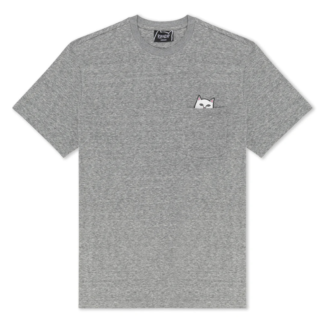LORD NERMAL S/S POCKET TEE (HEATHER GREY)