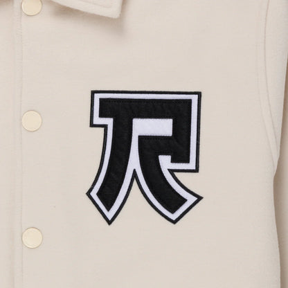 Lucky Nerm Varsity Jacket (Cream)