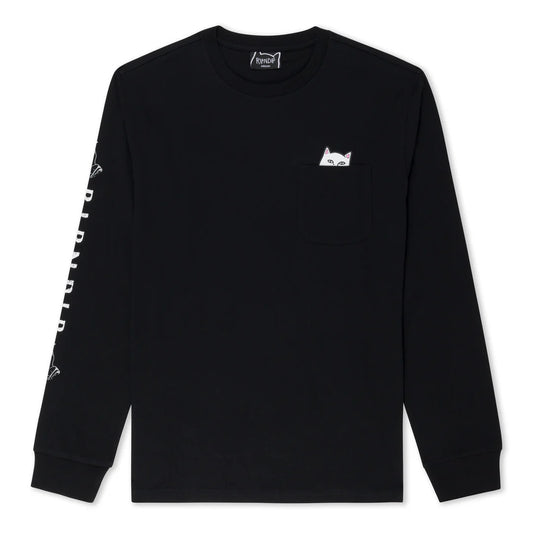 LORD NERMAL POCKET L/S (BLACK)
