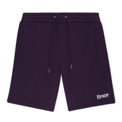 RIPNDIP OG SWEATSHORTS (DARK PURPLE)