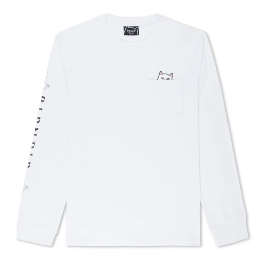 LORD NERMAL POCKET L/S (WHITE)