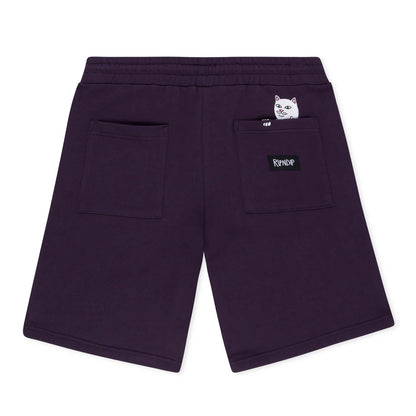 RIPNDIP OG SWEATSHORTS (DARK PURPLE)