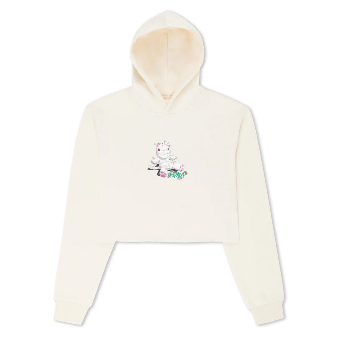 TRAVIS CROPPED HOODIE (NATURAL)