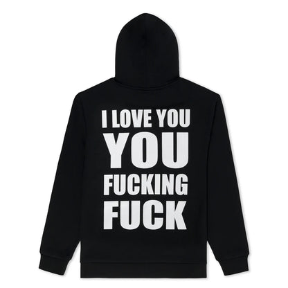 ILY FUCKIN FUCK HOODIE (BLACK)