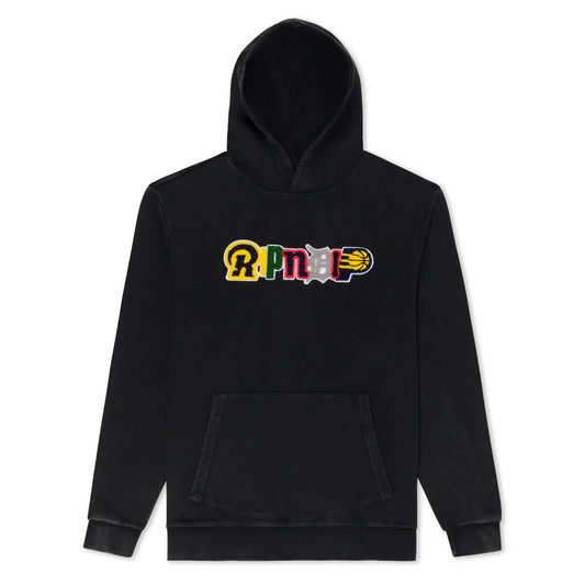 FAN FAVE HOODIE (BLACK WASH)