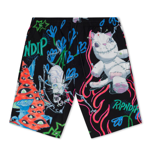 TRAVIS SWIM SHORTS (BLACK)