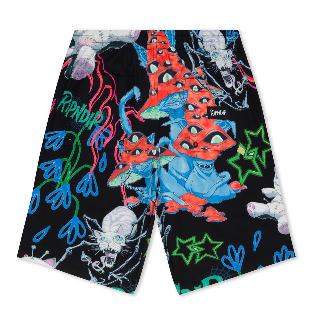 TRAVIS SWIM SHORTS (BLACK)