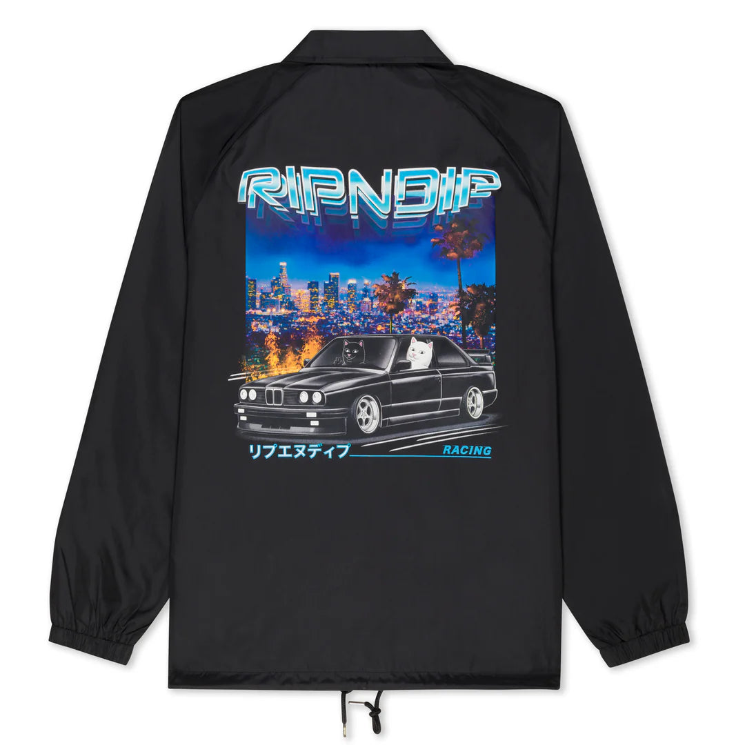 VROOM VROOM COACHES JACKET (BLACK)