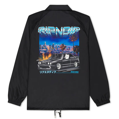 VROOM VROOM COACHES JACKET (BLACK)