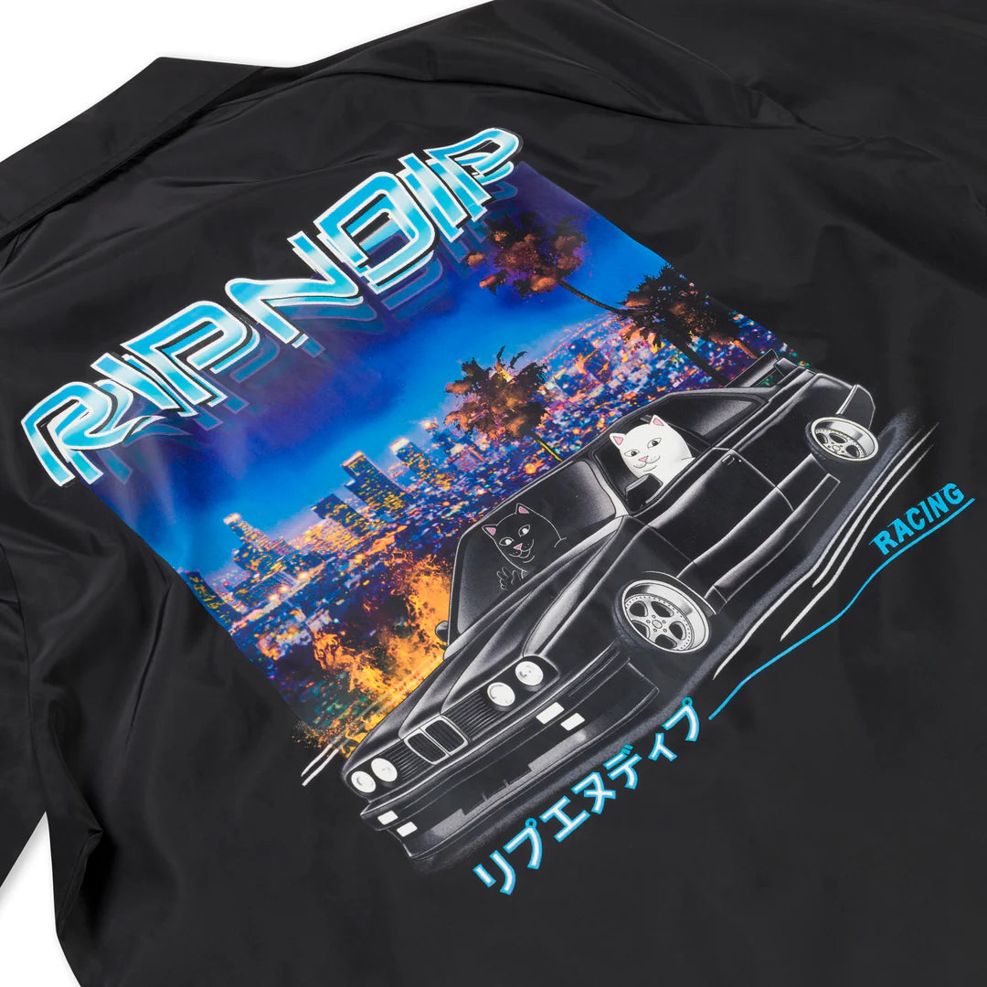 VROOM VROOM COACHES JACKET (BLACK)