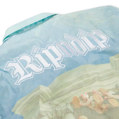HEAVENS WAITING BUTTON UP JACKET (MULTI)