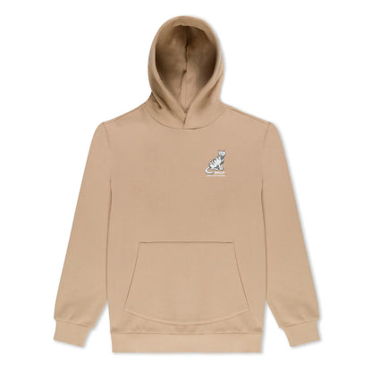 MAN I LOVE FELINES HOODIE (ALMOND)