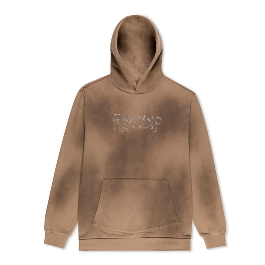 KEEP OUT HOODIE (ALMOND)