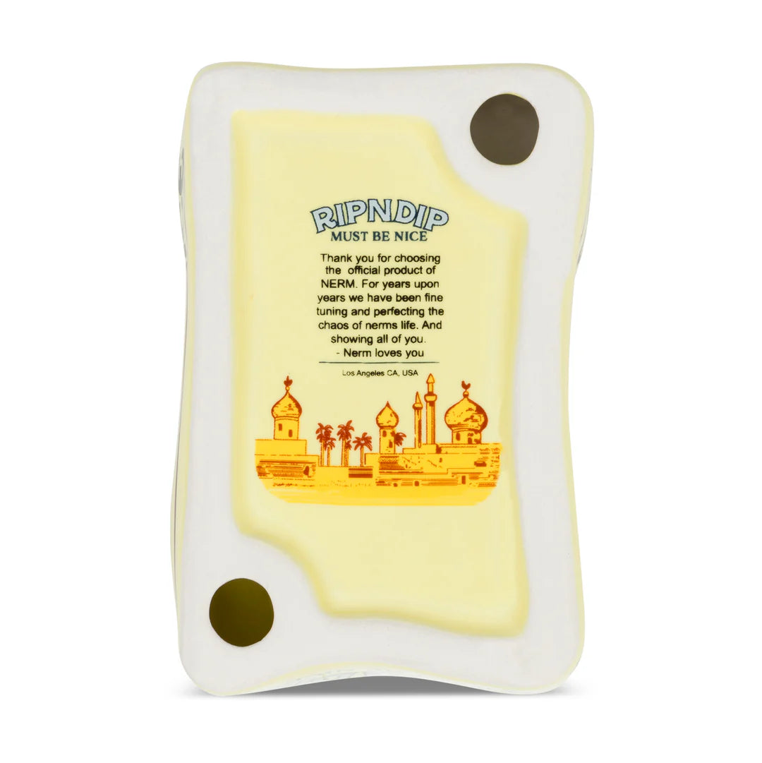 BARNUM CERAMIC ASH TRAY (YELLOW)