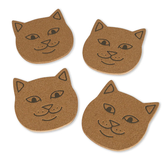 LORD NERMAL 4PC COASTER SET (WHITE)