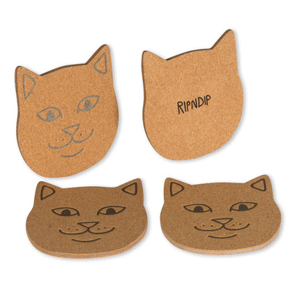 LORD NERMAL 4PC COASTER SET (WHITE)