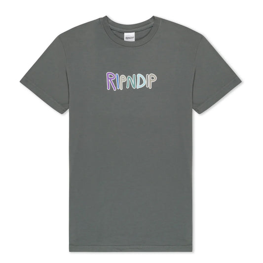 OG PRISMA BOYFRIEND TEE (CHARCOAL)