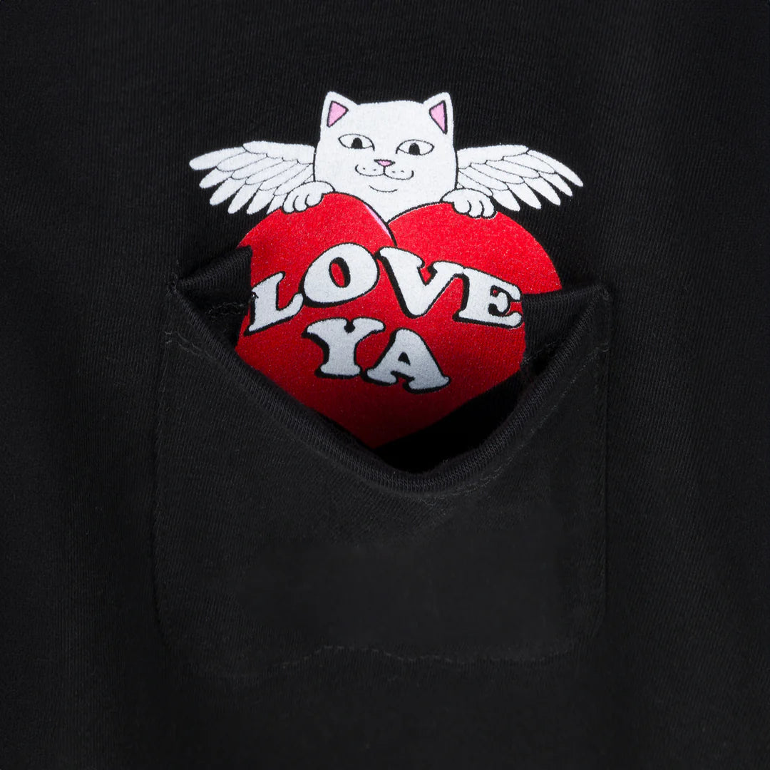 Love Ya Pocket Tee (Black)