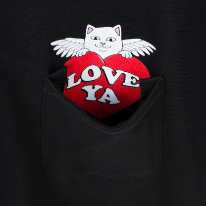Love Ya Pocket Tee (Black)