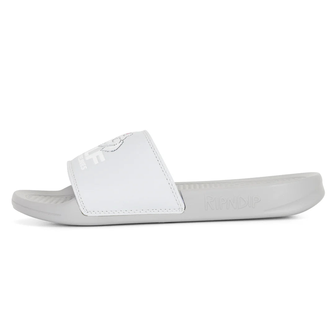 MAN I LOVE FELINES SLIDES (GREY)