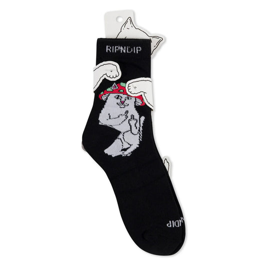Lord Shroomy Mid Socks (Black)