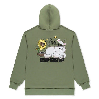 NO MUSIC NO LIFE HOODIE (SAGE)