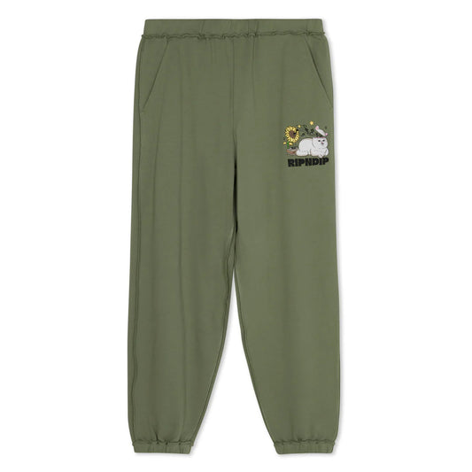 NO MUSIC NO LIFE SWEATPANTS (SAGE)
