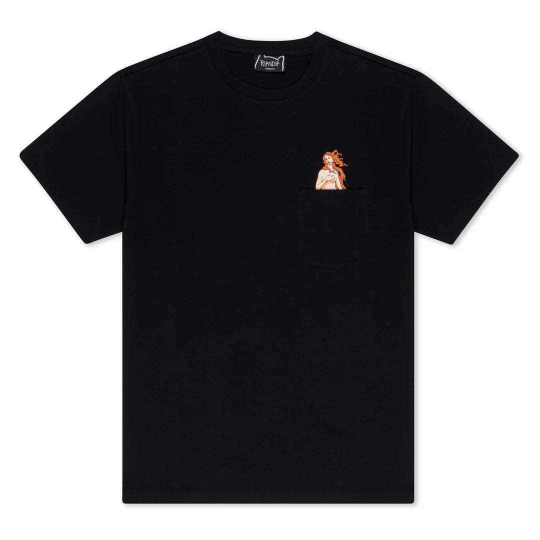 ARTEMIS POCKET TEE (BLACK)