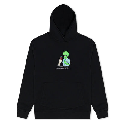 I DONT'T DRINK HOODIE (BLACK)