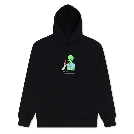 I DONT'T DRINK HOODIE (BLACK)